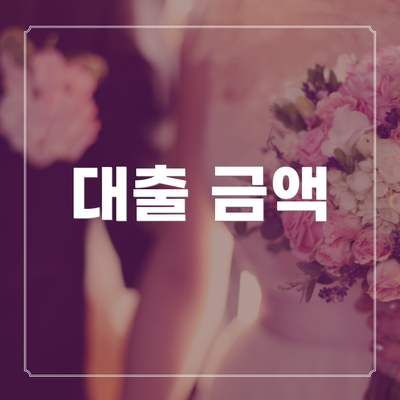 대출 금액