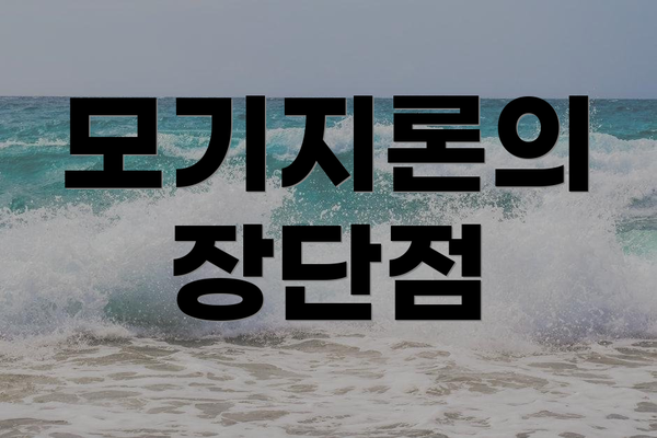 모기지론의 장단점