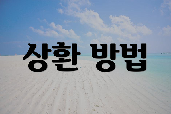 상환 방법
