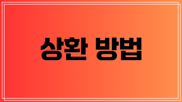 상환 방법