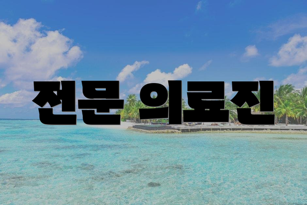 전문 의료진