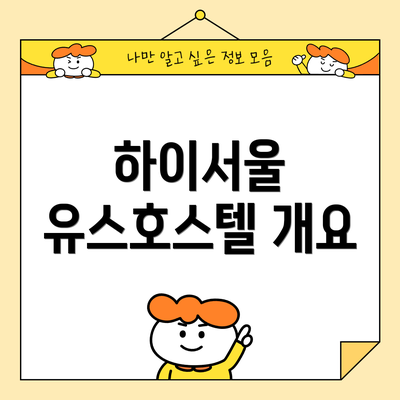 하이서울 유스호스텔 개요