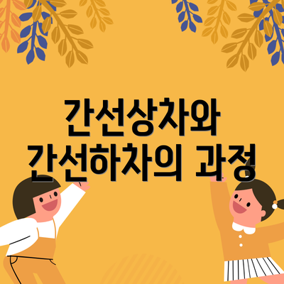 간선상차와 간선하차의 과정