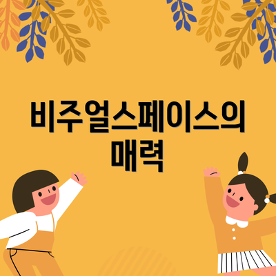 비주얼스페이스의 매력