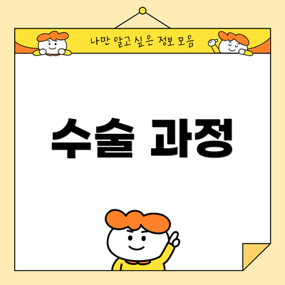 수술 과정