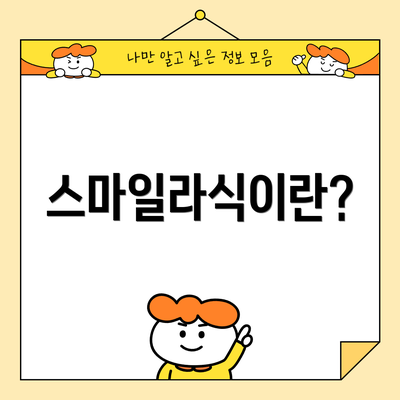 스마일라식이란?
