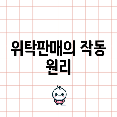 위탁판매의 작동 원리